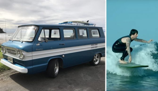 Somebody is selling Billie Joe Armstrong's surf van