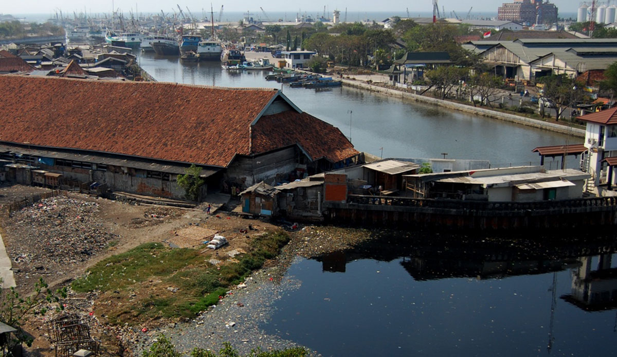 Ciliwung River, Indonesia