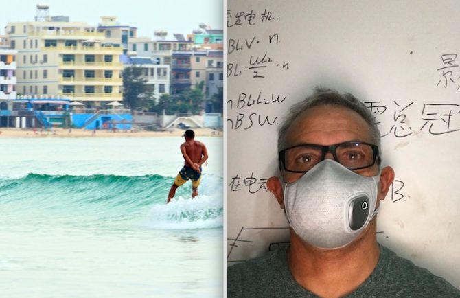 An Inside Look at the Coronavirus in China, From a Surfing Perspective