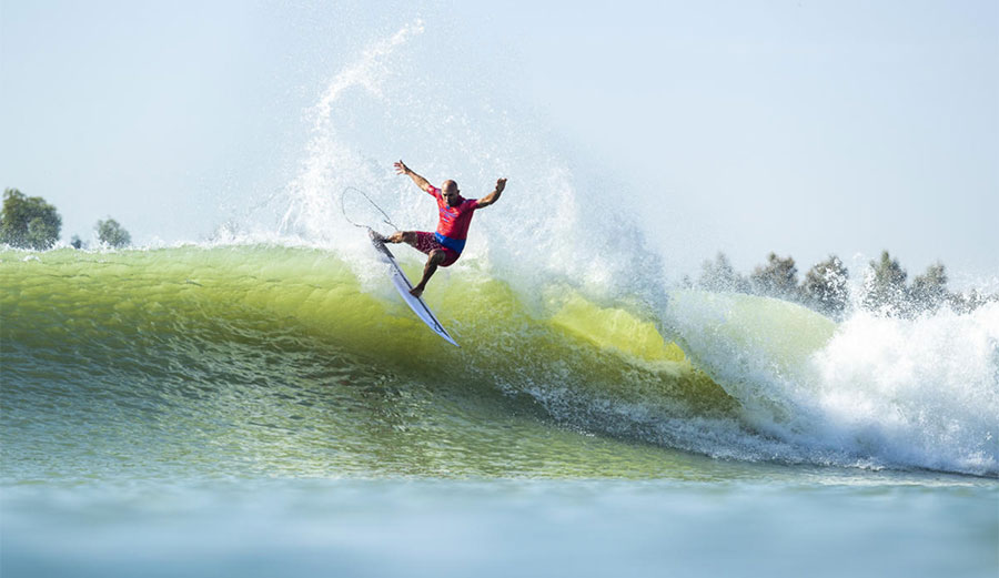 Kelly Slater at Surf Ranch