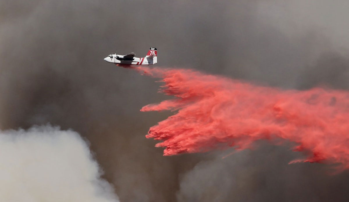 California Wildfires have burned millions of acres and are threatening Santa Cruz. Photo: Ben Kuo