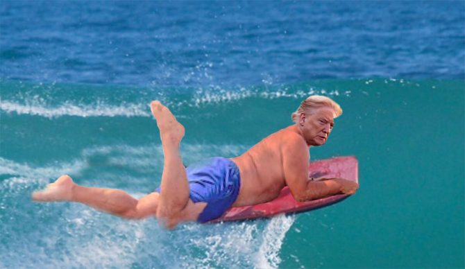 If Political Figures Surfed, Here's What They Would Ride