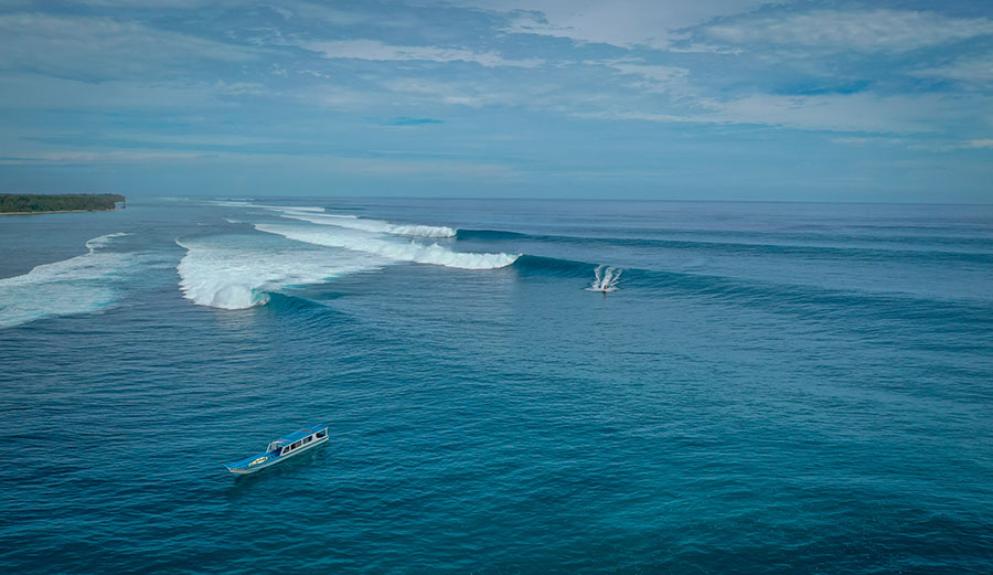 Surfing in the Mentawais