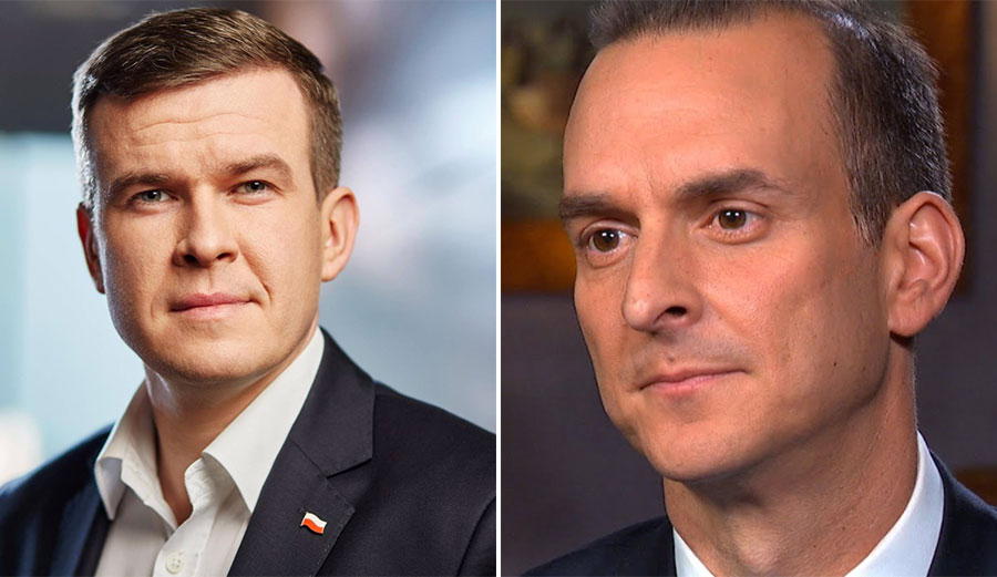 Witold Bańka and Travis Tygart 