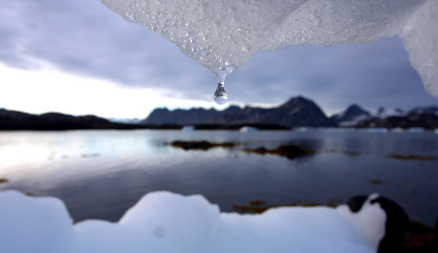 Climate changing water droplet