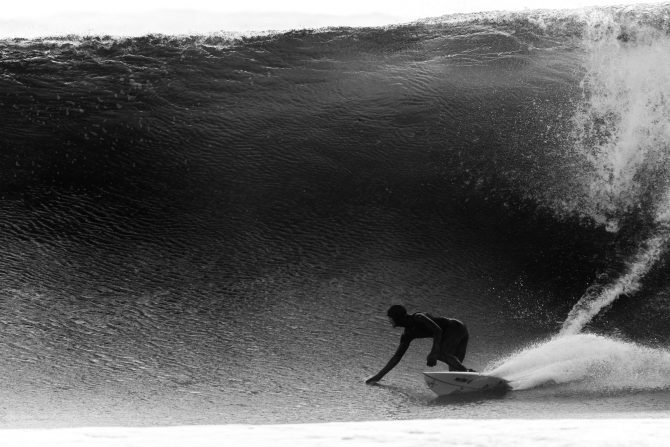 Pete Devries Born Pacific Manera black and white