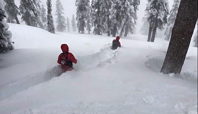 Lake Tahoe Breaks Records for Snowfall in December, Closing Resorts and Roads