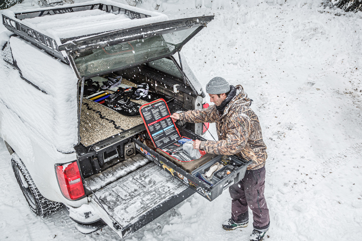DECKED In Winter: Organization with the Pickup Bed System