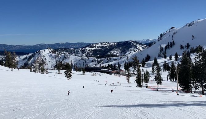 bluebird day at Palisades