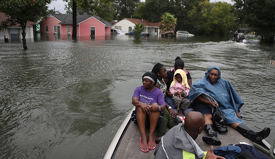 Flood risk Port Arthur, Texas