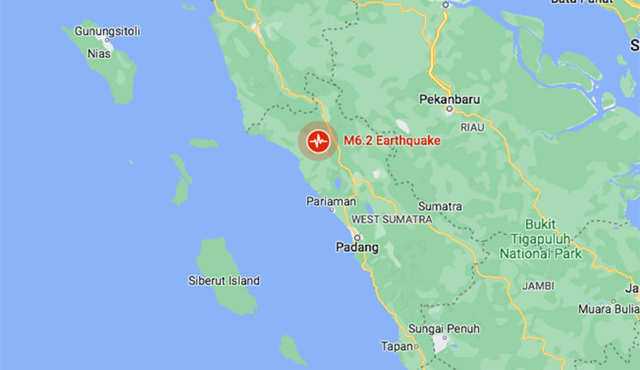 Earthquake Hits West Sumatra, Killing at Least 7 People