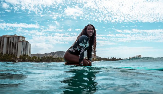 Meet Nique Miller: She's Redefining Stereotypes Through Her Surfing