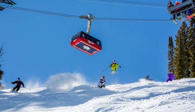 Jackson Hole Spring Ski Tram