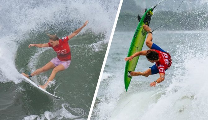 stephanie gilmore and griffin colapinto at Punta Roca El Salvador