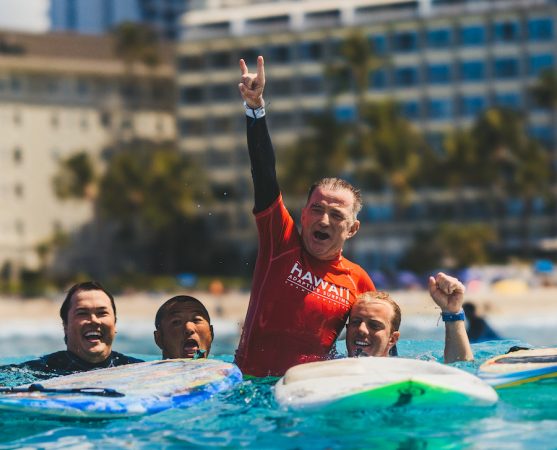 Mark Mono Stewart Adaptive Surf Championships Hawai'i