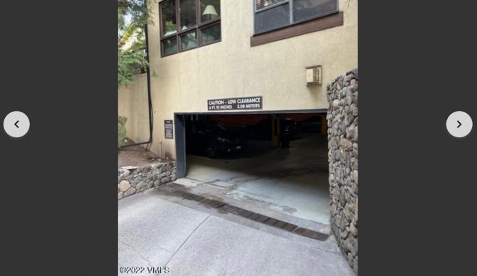 vail parking spot listing