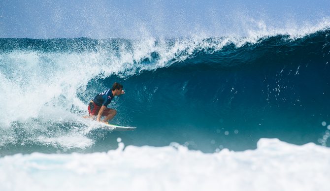 Jack Robinson and Carissa Moore Win Billabong Pro Pipeline