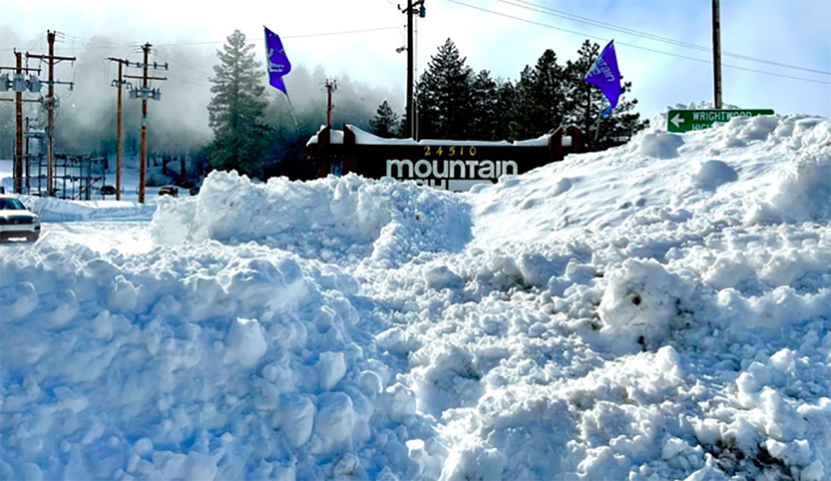 Southern California's Mountain High Ski Resort Has Received 8 Feet of Snow in 7 Days