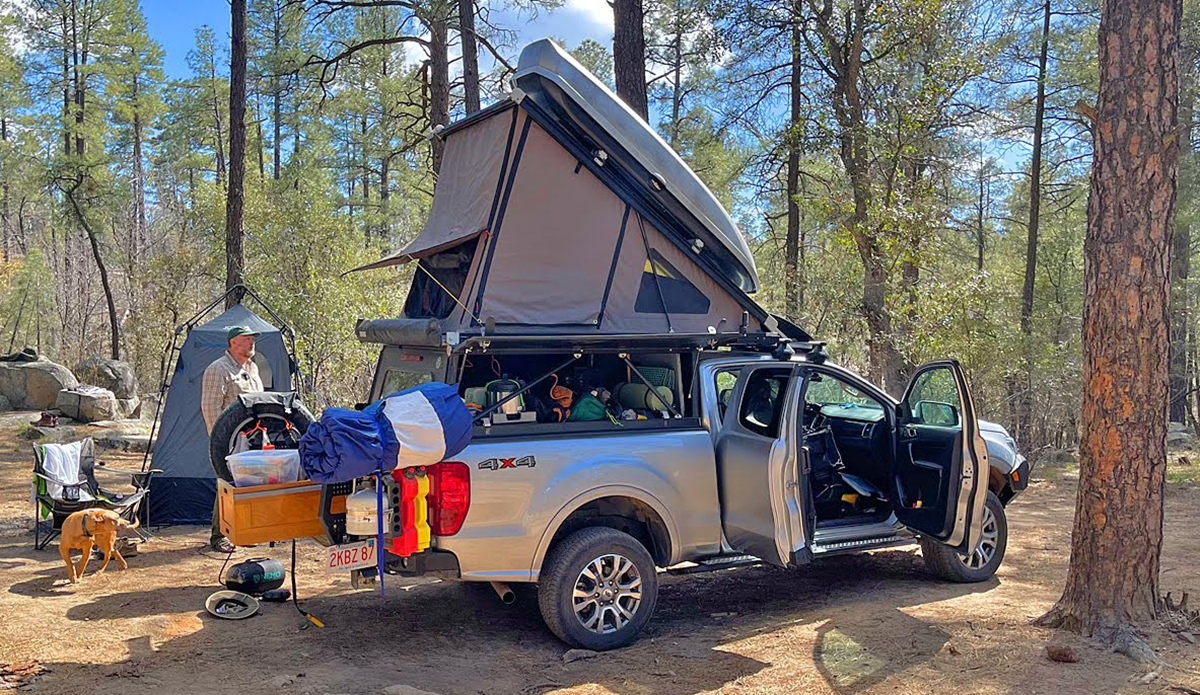 This Guy Turned His Ford Ranger Into an Apartment on Wheels