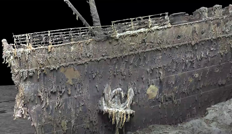 New Underwater Titanic Photos Show Us More About The Wreck Than Ever Before