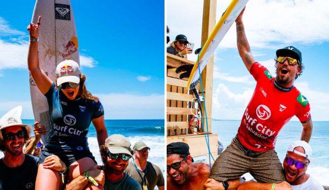 Filipe Toledo, Caroline Marks Win 2023 El Salvador Pro