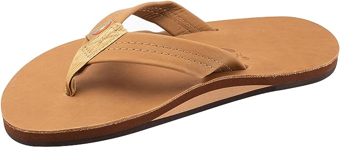 rainbow men's flipflops