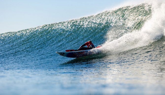 Alana Nichols at Para Surfing Championships