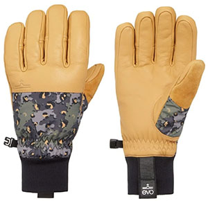 A product shot of the Evo Felsen snowboard gloves