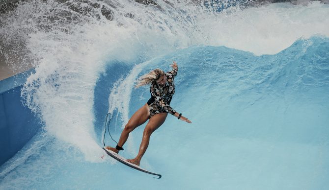 Janina Zeitler Learned to Surf in a River; She Wants to Qualify for the Championship Tour