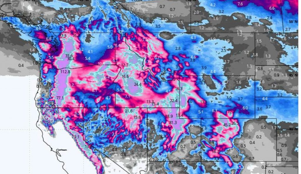 Forecast Calls For 100 Inches Of Snow Headed To Utah   Untitled Design 1024x593 