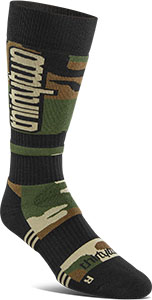 a product shot of the thirtytwo coolmax snowboard socks