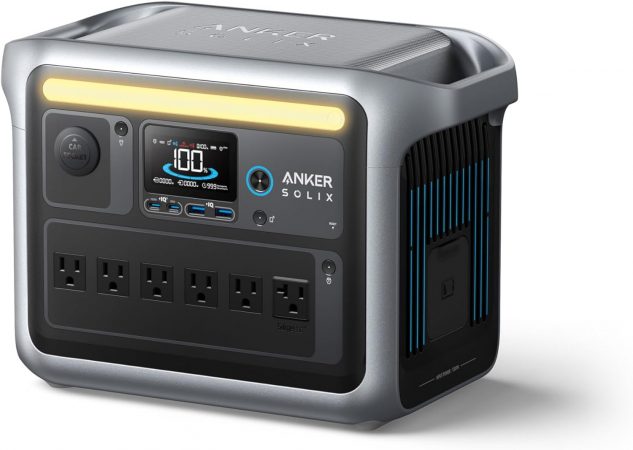 a product shot of the anker solix c1000 portable power station