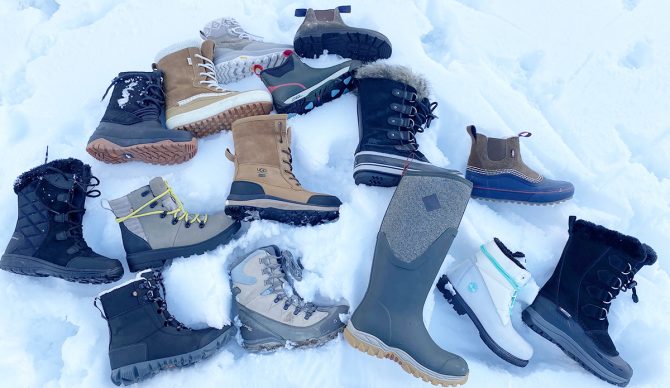 Best Women's Winter Boots Lineup Shot