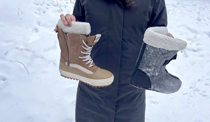 Vans snow boot removable liner