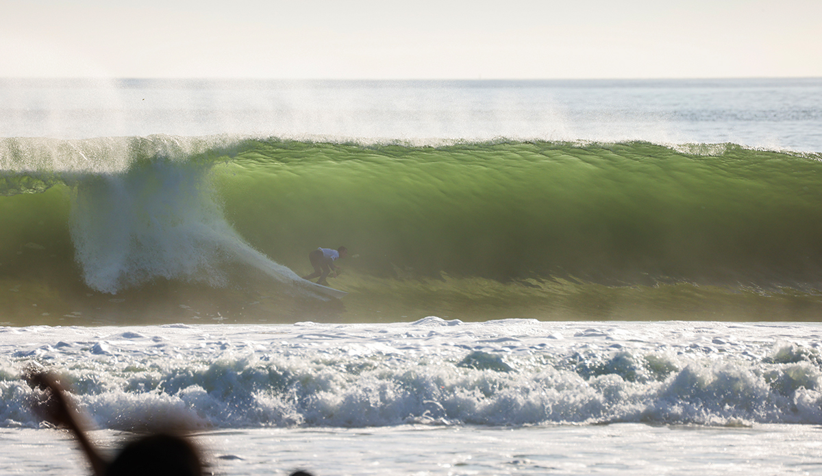 Balaram Stack charging his way into the final four. Photo: CP