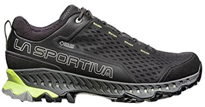 a product shot of the la sportiva spire gtx hiking shoe 