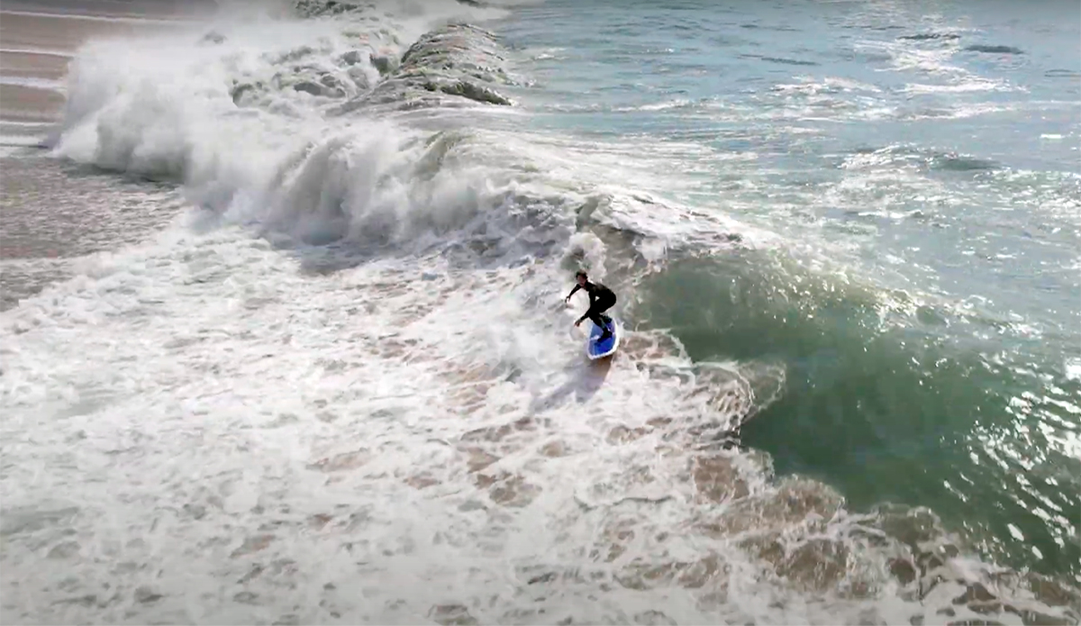 Why Is Legendary Skimboarder Brad Domke Riding a Foldable Soft-Top?