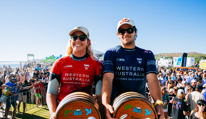 Gabriela Bryan, Jack Robinson Win Western Australia Margaret River Pro