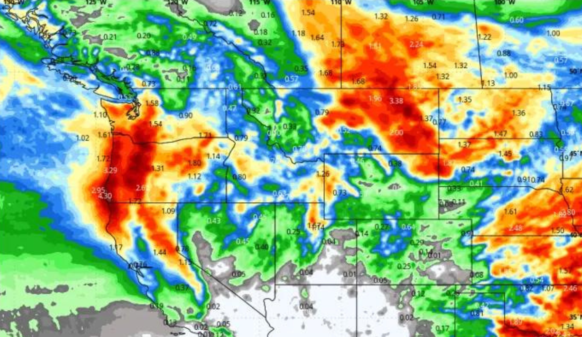 May Snowstorm Forecasted to Dump Feet of Powder In West Coast Mountains