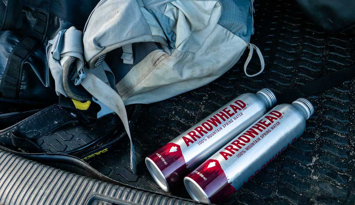 Hiking in SoCal can get hot, so it's always a great idea to stay hydrated. Photo: Arrowhead Spring Water