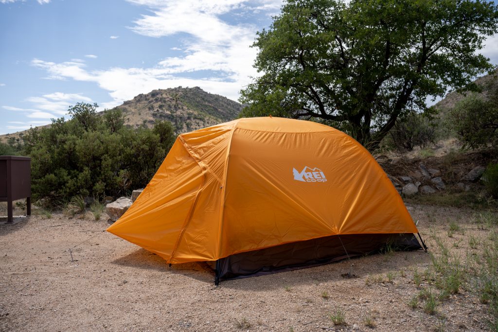 REI Co-op hybrid camping tent