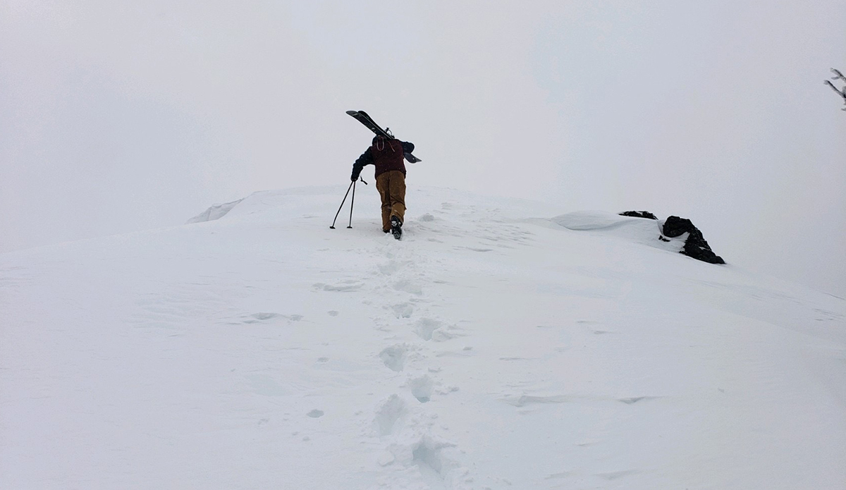 This is how you earn your turn. Photo: Geoff Perna