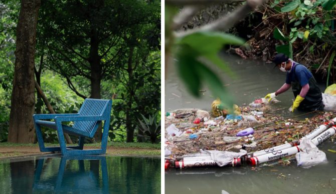 Sungai Watch Is Cleaning Tons of Trash From Indonesian Rivers and Turning It Into Furniture