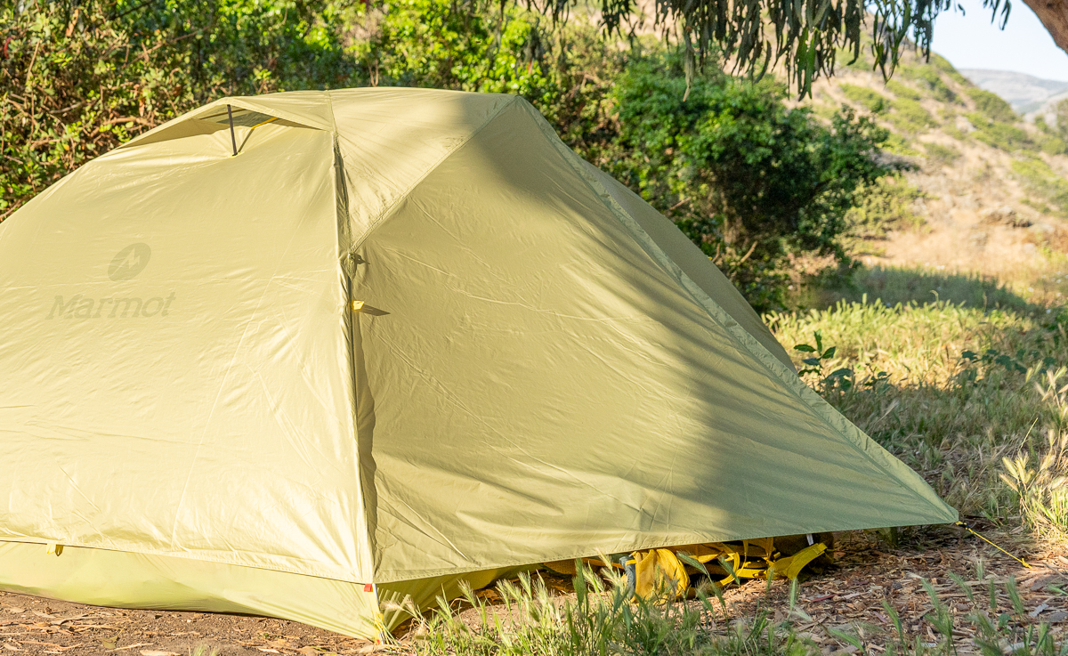 backpacking tent vestibule