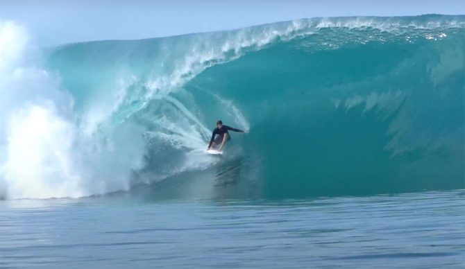 Nate Florence surfing Greenbush