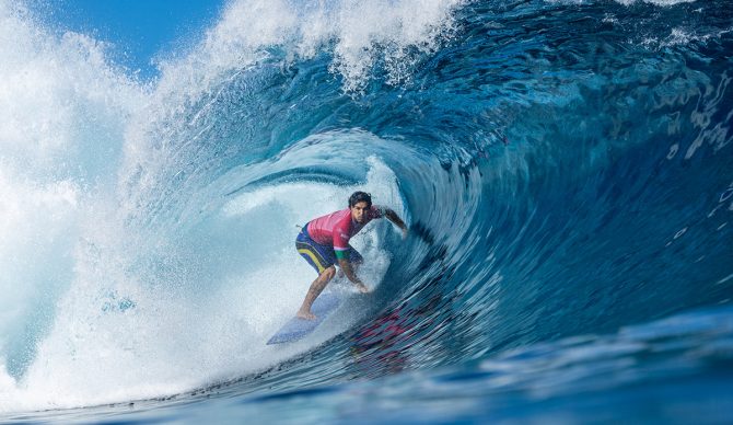 Teahupo’o (and Team USA) Deliver on Opening Day of Olympic Surfing