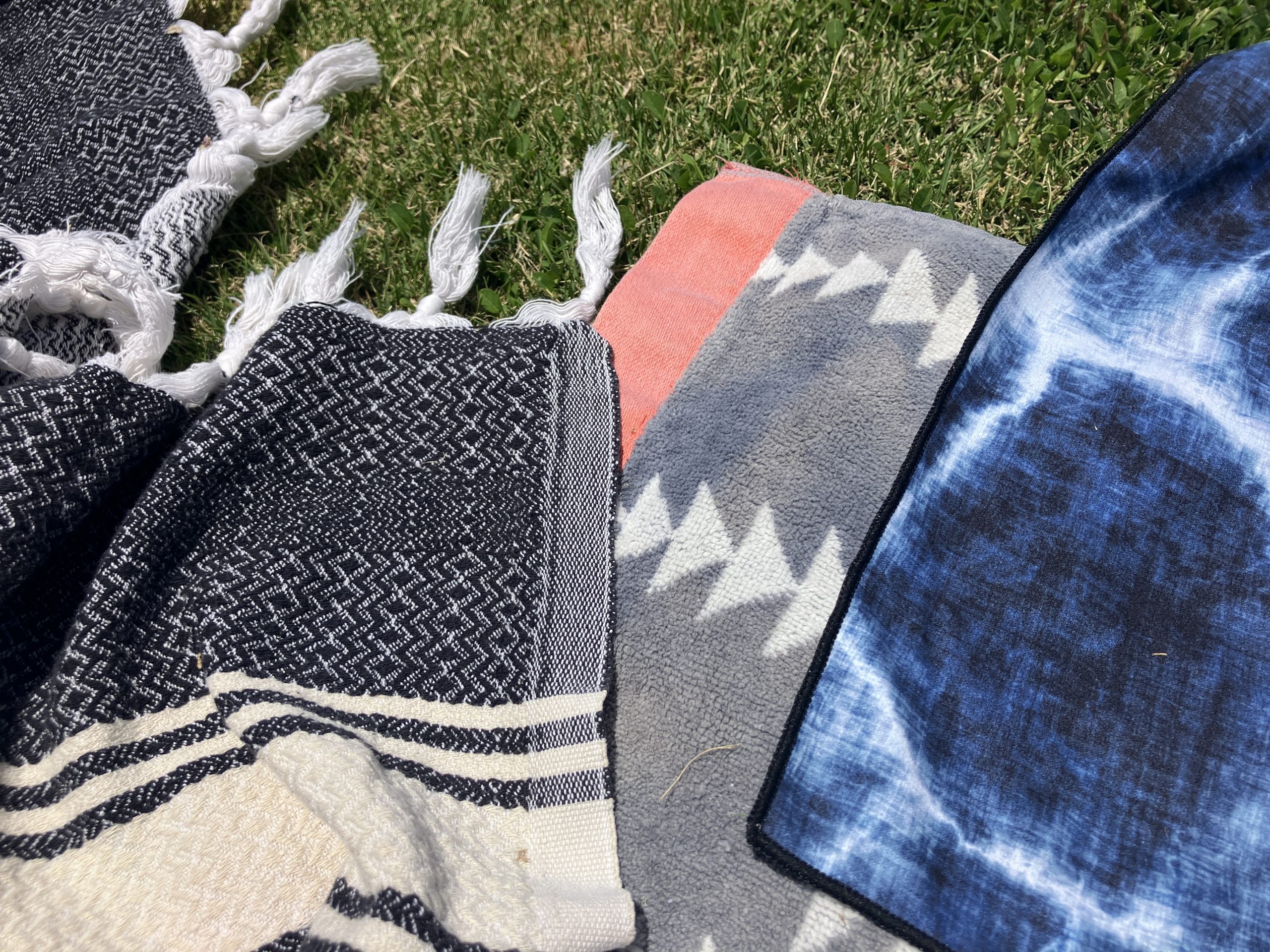 a comparison of beach towels