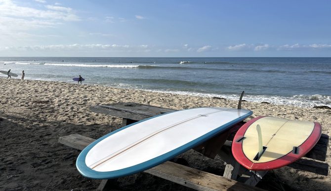 Longboards at San Onofre