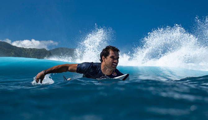 Tahitian Native Michel Bourez Discusses the Olympic Impact on Teahupo’o and Working as a Reporter