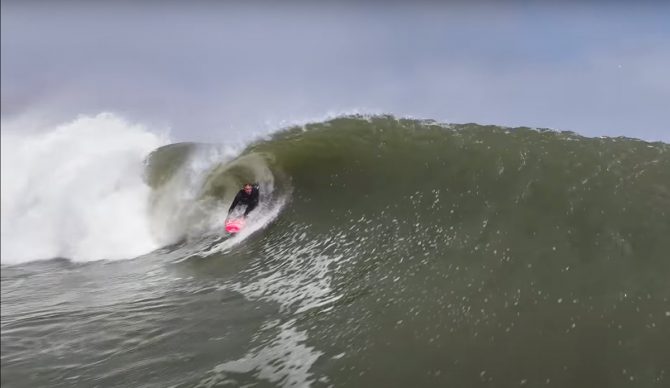 Jamie O'Brien still hunting for the barrel of his life. Photo: Jamie O'Brien // YouTube